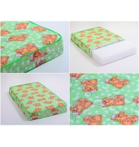 Матрас Бебилон Холлофайбер-бязь 120*60*10