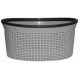 Корзина для белья овальная 32 л (0728)     