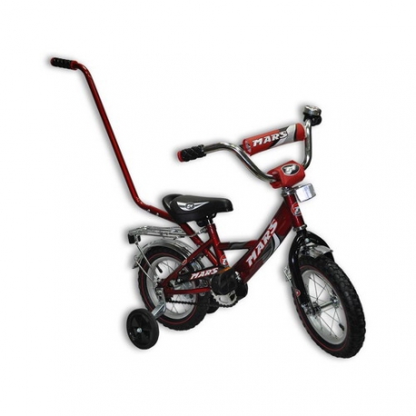 Велосипед Mars 12" C1201 с ручкой   