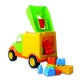 Машина мусоровоз Ucar Oyuncak Tonton garbage truck + конструктор        