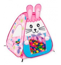 Игровой домик с шарами Calida Кролик (100шт) Арт.691