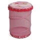Корзина для игрушек Shaoxing Розовая сеточка    
