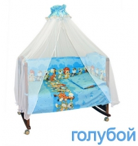 Комплект в кроватку 7 предметов Фортуна Африка арт.731   