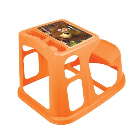 Стол - парта детская с аппликацией Маша и Медведь С13859