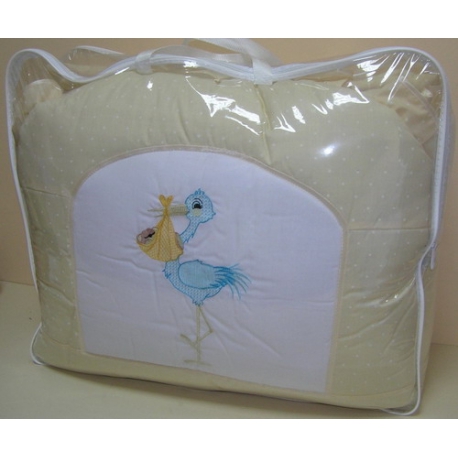 Комплект в кроватку 8 предметов Балу Аистенок арт.ш407 