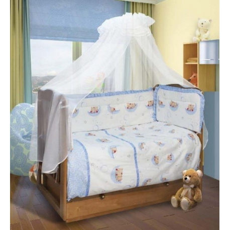 Комплект постельно белья в кроватку Soni Kids Мишки-лунишки    
