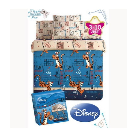 Комплект постельного белья Disney Юниор Тигра 3561 