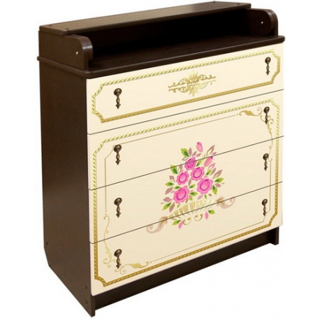 Комод пеленальный Розы КДП60/4-100    