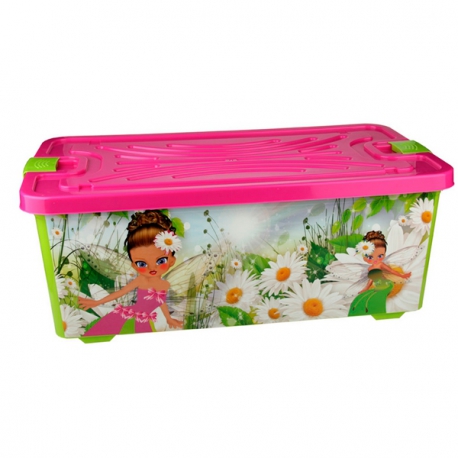 Ящик для игрушек Феи 75 л арт.М2337