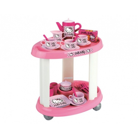 Этажерка+посудка из серии "Hello Kitty", Арт. №. 1604  Ecoiffier