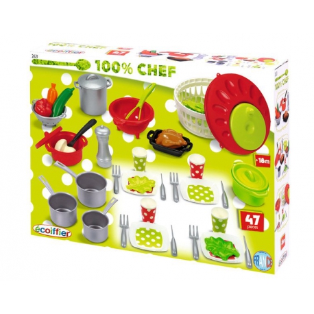 Набор посуды 100% Chef, Арт. №. 2621 Bubble Cook Ecoiffier