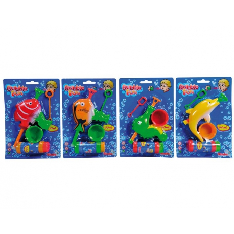 Мыльные пузыри+пистолет в виде рыб, Арт. 7286059 Simba