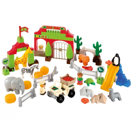 Конструктор Abrick Ecoiffier Зоопарк Арт. №. 3077 
