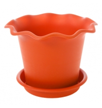 Горшок для цветов "Бали" 180мм. ассорти арт.ING45018