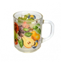 Кружка Green tea  200мл Фрукты (круговая деколь) арт.07с1335