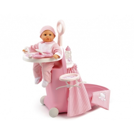 Набор для кормления и купания пупса в чемоданчике Smoby Hello Kitty Арт. №. 24152  