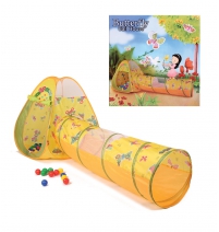 Игровая палатка с мячиками Ching-Ching Бабочки-конус арт. CBH-22