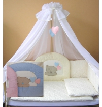 Комплект в кроватку 7 предметов Балу Тедди арт.ш4079   