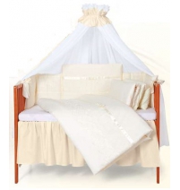 Комплект постельного белья в кроватку Tuttolina Sweet Cream 