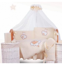 Комплект постельного белья в кроватку Tuttolina Clouds 