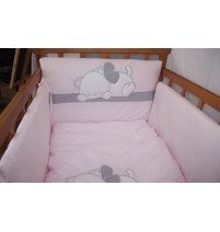 Комплект постельного белья в кроватку Tuttolina Sleeping Cat 