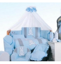 Комплект постельного белья в кроватку Тuttolina Rabbit