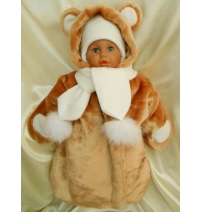 коричневый