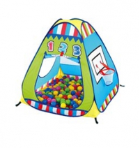 Игровой дом с шариками (100 шт) Calida Баскетбол арт. 694