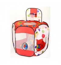 Игровая палатка с шариками Calida Многоугольник + баскетбольное кольцо арт. 677