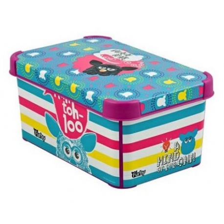 Коробка декоративная Curver Stockholm Furby 295*195*135 мм, Арт. 04710-F16-00