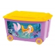 Ящик для игрушек на колесах Русалочка 580*390*335 мм арт.С13809