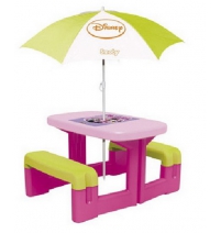 Столик для пикника с зонтиком Smoby Minnie Арт. 310274