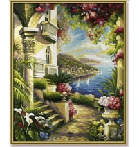 Картина по номерам Schipper Дом у моря Арт. 9130416