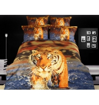 Постельное белье Cleo сатин 3D  арт.309-3D