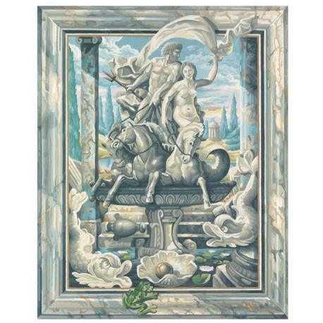 Картина по номерам Schipper Фонтан Нептуна Арт. 9130294