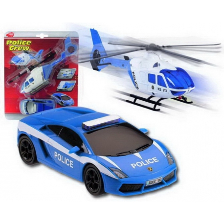 Полицейский автомобиль + вертолет Dickie Арт. 3355109