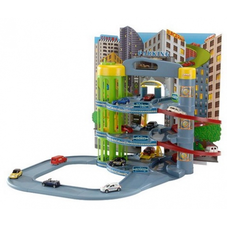 Парковка + 5 машинок Majorette Арт. 205819