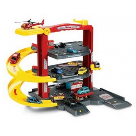 Складывающийся городской гараж + 1 авто Majorette Арт. 2058380