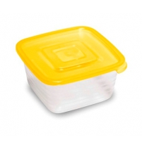 Контейнер для продуктов квадратный 0,45 (СВЧ) Унико арт.С208