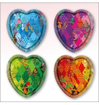 Поднос СОЧИ 2014 сердце 18*19 см арт.FL88-103
