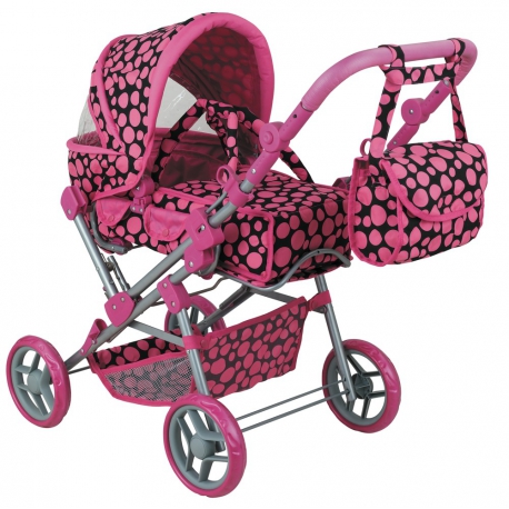 Коляска для кукол  трансформер Инфиния 8833