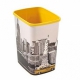 Контейнер для мусора без крышки 25л. FLIP BIN Nowy York арт.02174-N28-01