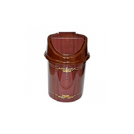 Контейнер для мусора с педалью 18л  Дерево арт.0087