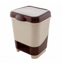 Контейнер педальный для мусора 8л арт.С427