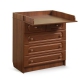 Комод раскладной пятиящечный (804*453*928) Мебеком орех