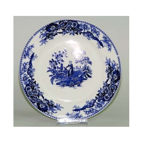 Тарелка плоская 9" У колодца 230мм арт.B063-A05026/JW917