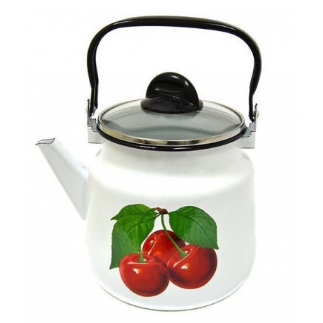 Чайник 3,5л со стеклянной крышкой 35-259 арт.2713С/6/М