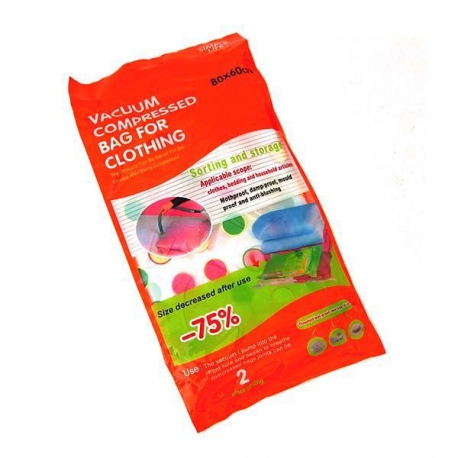 Вакуумный пакет 80*60 2 шт с рисунком арт.12-34726-3