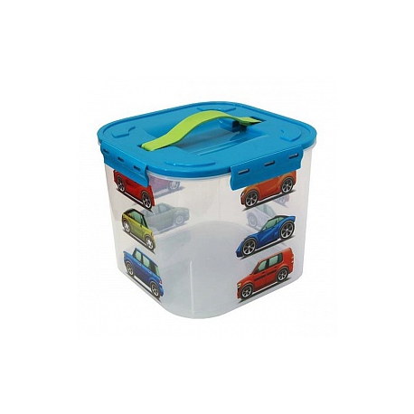 Контейнер для хранения ДЕКО 7л Машинки арт.М 2822 М