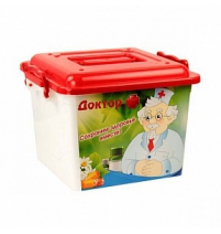 Контейнер Доктор+ 8,5л квадратный арт.М2049